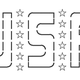 Illustration for article titled Express Your Patriotism With This ANSI Art